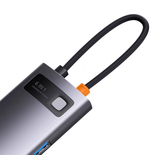 Baseus StarJoy 6v1 USB-C razdelilnik z več priključki