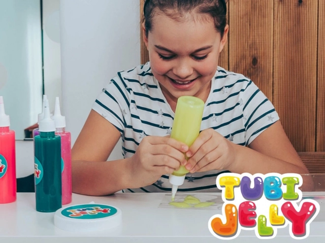 Tuban set želé dinozavri majhen akvarij