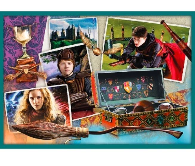 Sestavljanka Harry Potter - V svetu Harryja Potterja 10v1