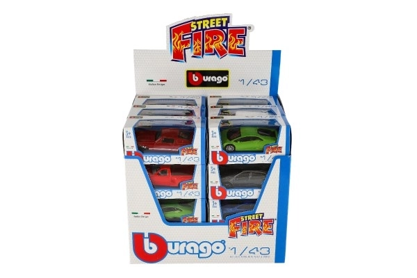 Bburago Street Fire Collezione 1/43, različne vrste