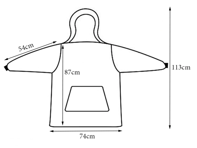 Univerzalen oversize kroj za vsakogar