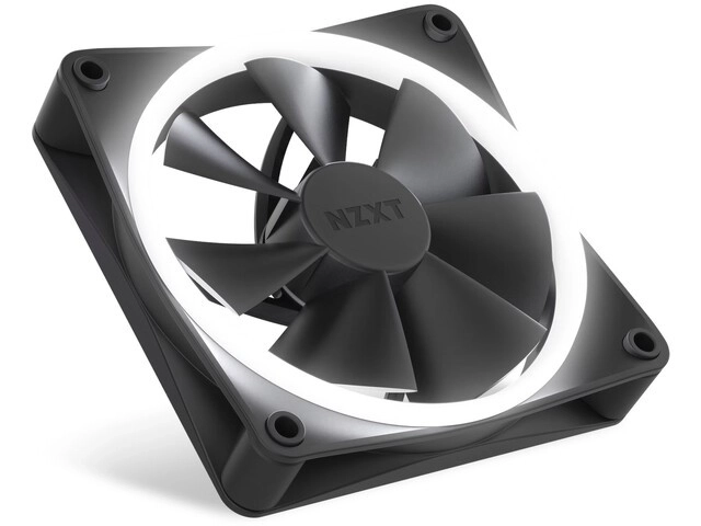 Ventilator NZXT F120 RGB 120mm črn