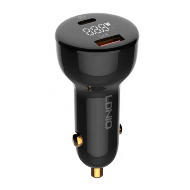 LDNIO polnilec za avto USB in USB-C 100 W