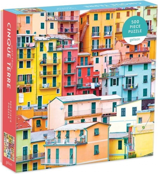 Puzzle Galison Pozdrav iz Cinque Terre 500 kosov