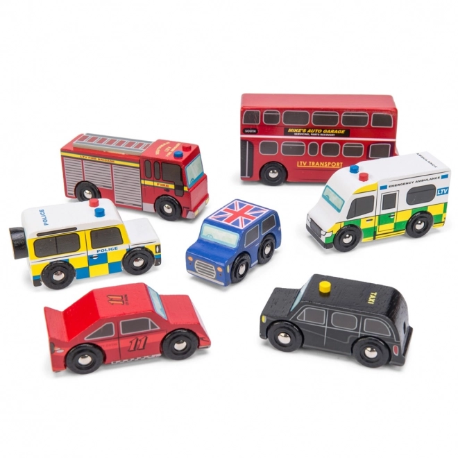 Le Toy Van Set avtomobilčk Londra