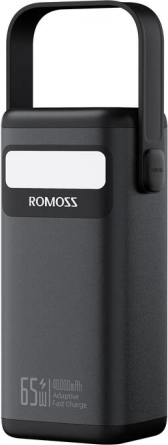 Powerbanka Romoss 40000mAh 65W črna