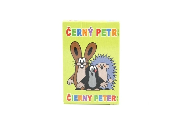 Črni Peter Krtek družabna igra - karte v papirnati škatlici 6x9cm