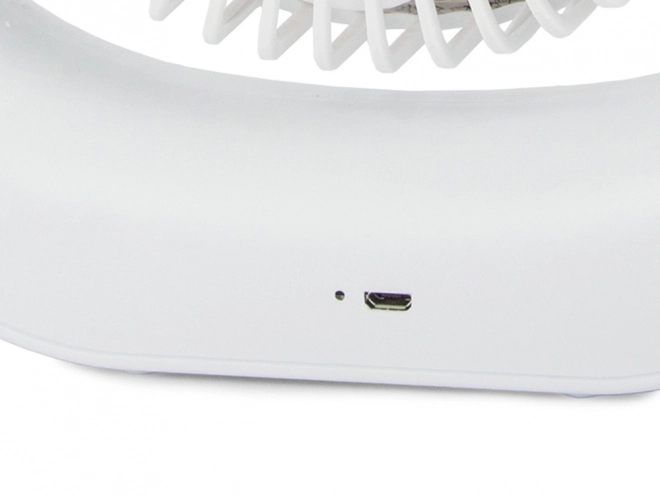 Brezžični namizni ventilator – Belo-roza
