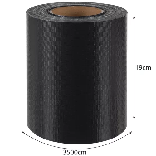 Trak za ograjo 19cmx35m 450g/m2 antracit 23696