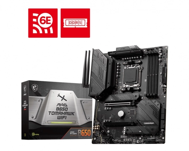 Osnovna plošča MAG B650 Tomahawk WiFi AM5 4DDR5 HDMI/DP ATX