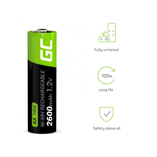 Polnilne baterije AA R6 2600mAh 16 kosov