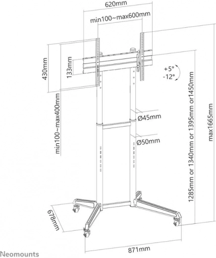 Nastavljiva višina in nagib