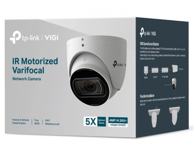 Motorizirana varnostna kamera TP-Link InSight S445ZI s 4MP ločljivostjo in 5-kratno povečavo