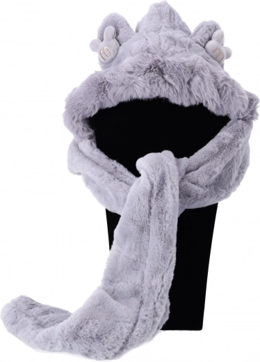 Kapa, šal in rokavice v enem