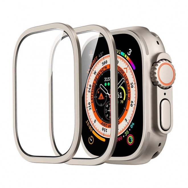 Zaščitni set za Apple Watch Ultra ESR 49mm (ohišje + steklo) (titan)
