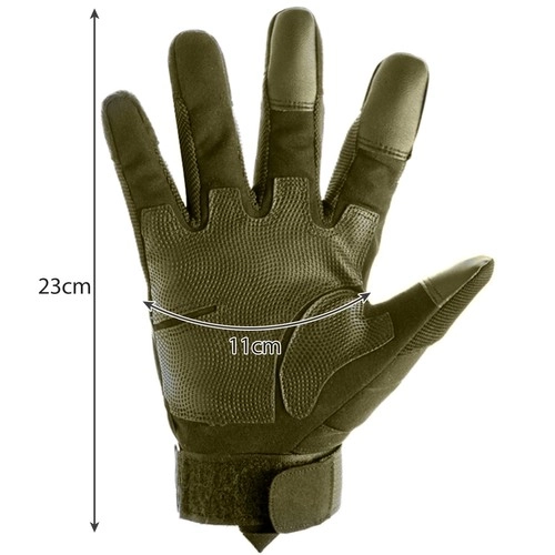 Taktične rokavice L kaki Trizand 21771