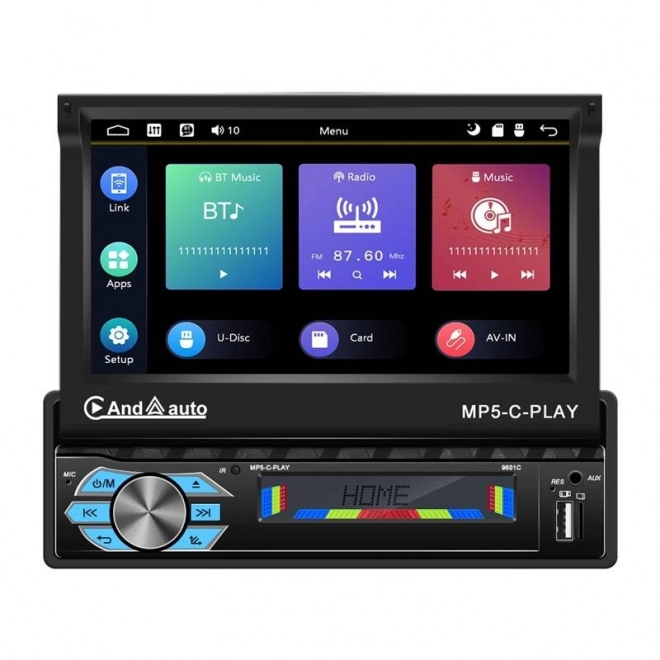 Monitor za avto Podofo 7" s podporo za Carplay in Android Auto