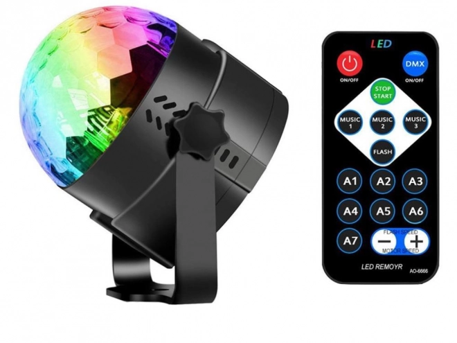 Disco krogla LED reflektor RGB projektor