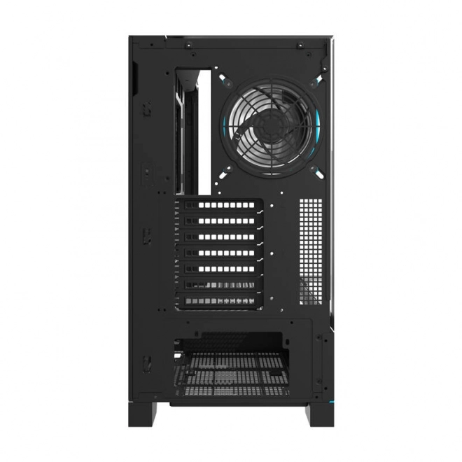 Ohišje Darkflash DY450 PRO s ventilatorjem črno