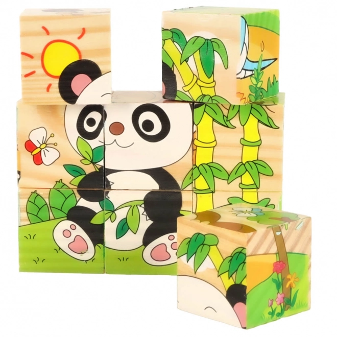 Lesene puzzle Safari 3D