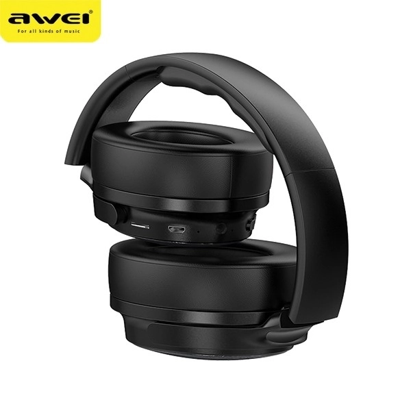 Brezžične slušalke Bluetooth črna