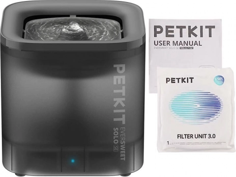 Fontana/napajalnik za psa in mačko PetKit Eversweet SOLO SE (temno siva)
