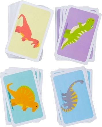 kartna igra BIGJIGS TOYS Snap! dinozavri