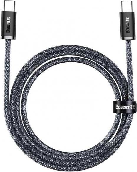 USB‑C na USB‑C kabel Baseus Dynamic Series 100 W 2 m sivi
