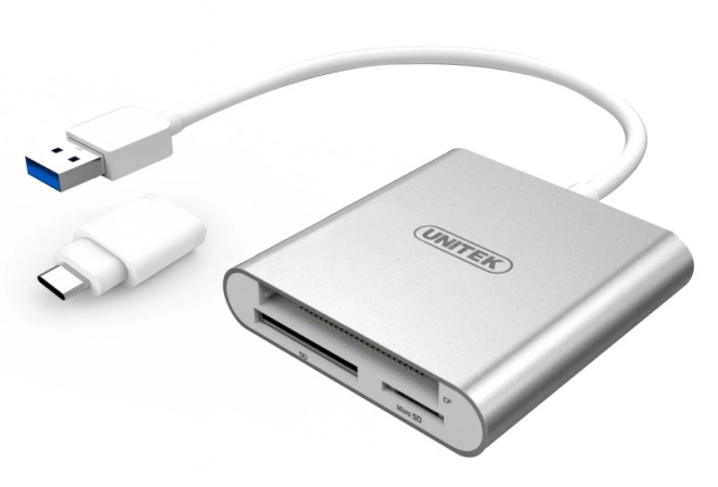 Branjevnik pomnilniških kartic USB 3.0 + USB TYP-C; Y-9313D