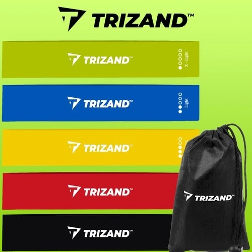 Set gum za vadbo - 5 kosov Trizand 21955