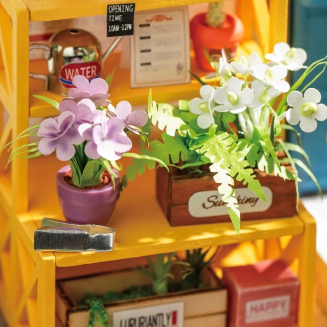 Pomladne Rože - DIY Miniaturna Hiša za Lutke