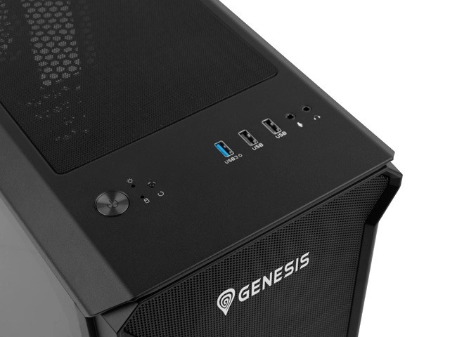 Ohišje računalnika Genesis Irid 503 V2 Micro Tower z oknom in USB 3.0