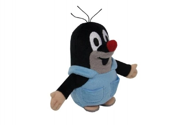 Krtek v hlačah plišaste 12cm na kartonu