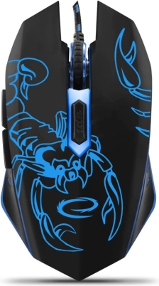 Igralna optična miška 6D USB ESPERANZA SCORPIO MX203 modra