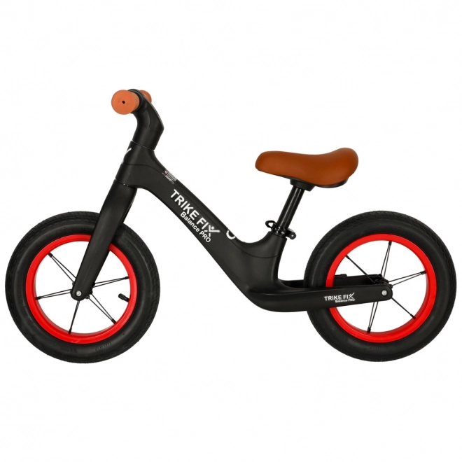 Otroški poganjalec Trike Fix Balance PRO črne barve