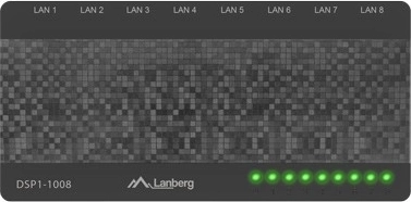 8× gigabitni LAN za hitro domače in pisarniško omrežje