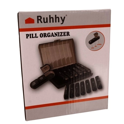 Ruhhy tedenski organizator za zdravila