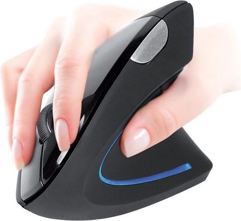 Ergonomska navpična zasnova za bolj zdrava zapestja
