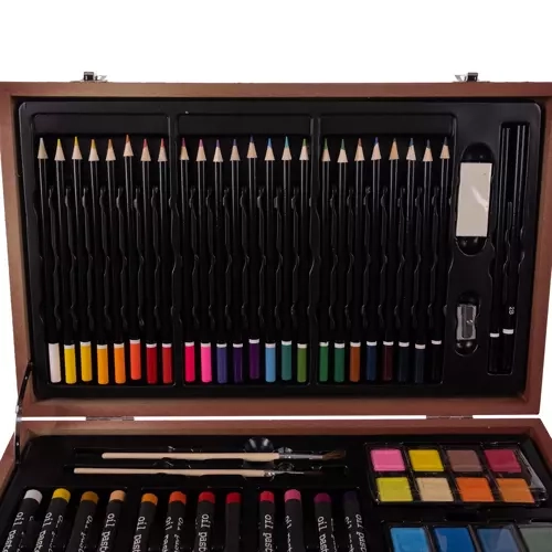 Komplet slikarski komplet v kovčku - 128 kos Maaleo 21644