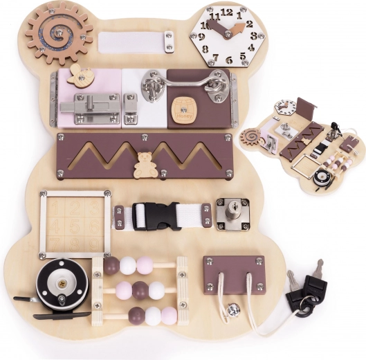 Padlock with key – real fine-motor practice