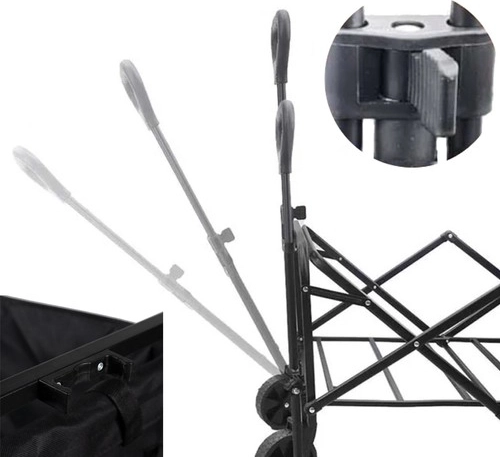 Izvlečni in ergonomski ročaj z blokado