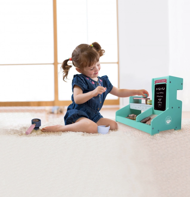 Lesena kavarna za otroke ECO TOYS