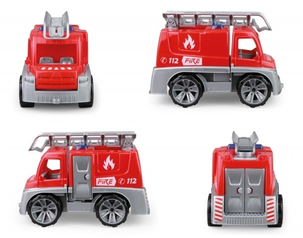 Auto Truxx gasilci plast 29cm s figuro v škatli 39x22x16cm 24m+