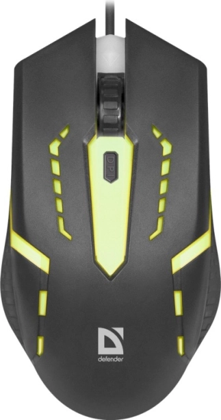 Žična optična gaming miška DEFENDER HIT MB-601 z osvetlitvijo