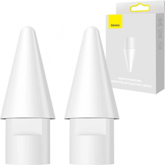Nadomestne konice za Baseus stylus – 2 kosa za Apple Pencil 1 in 2