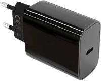 Omrežni polnilec USB‑C 20 W Power Delivery črn