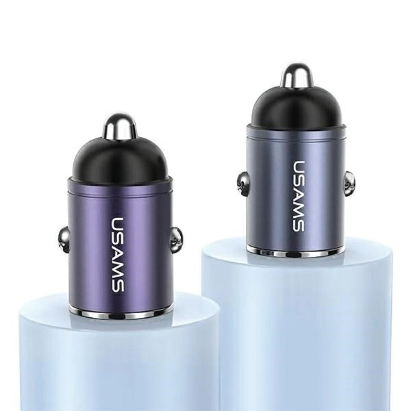 Avtopolnilec 30W 1xUSB+1xUSB-C Hitro polnjenje