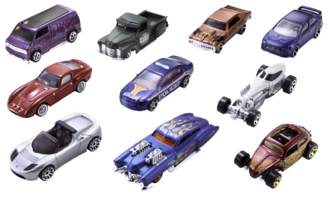 Hot Wheels zbirateljski set 10 avtomobilčkov