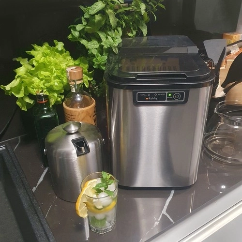 Proizvajalec ledenih kock Malatec K5537 srebrna/siva 120W