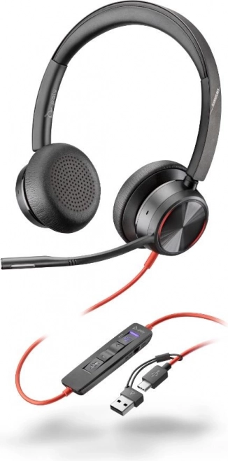 Slušalke Poly Blackwire 8225 Stereo USB‑C/A za Microsoft Teams